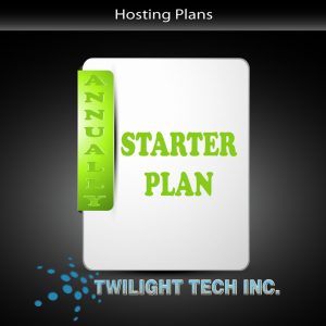 hosting plan starter annually