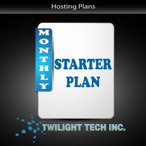 hosting plan starter monthly